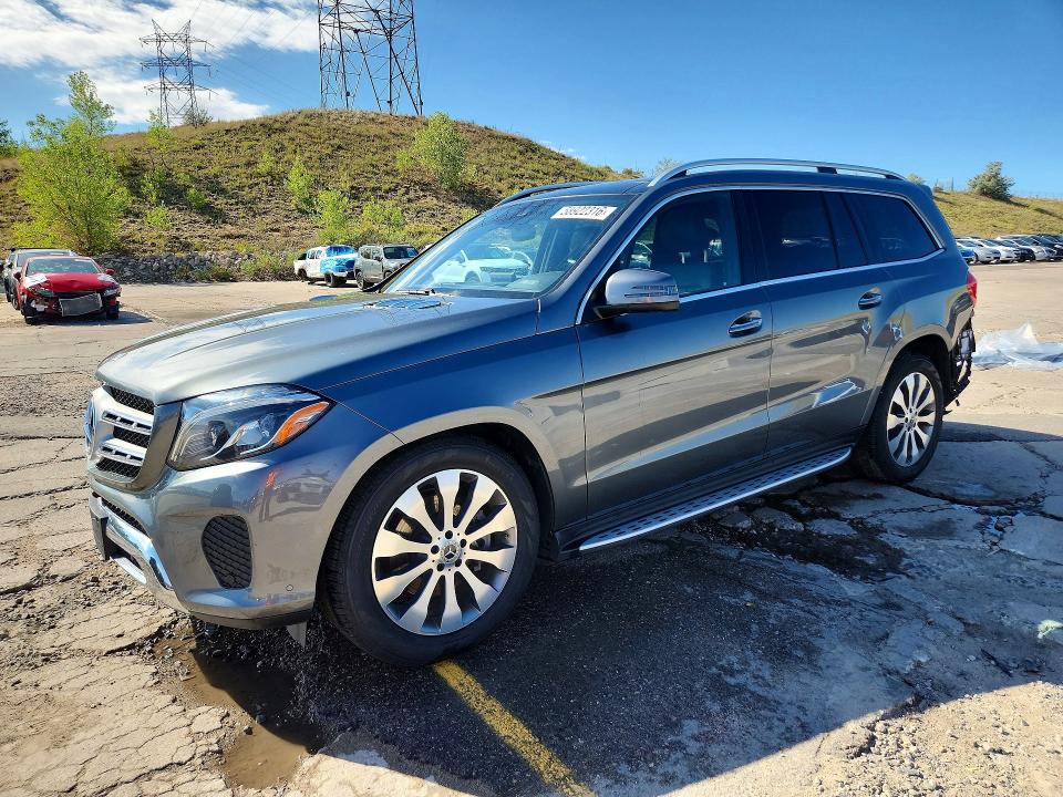 2019 Mercedes-benz Gls-klasse VIN 4JGDF6EE5KB211446 COPART salvage auction — REAR END, Co - Salvage Title, sold $10,900 on 2026-08-17 (photo 1)