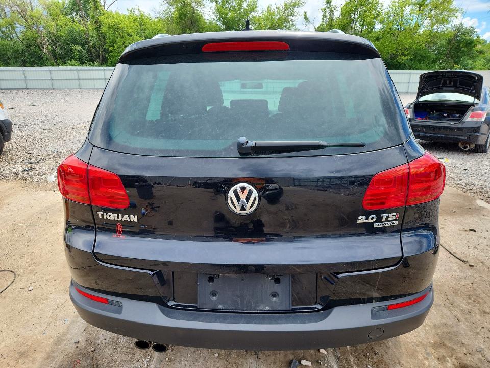 2014 Volkswagen Tiguan VIN WVGBV3AX1EW541890 COPART salvage auction — FRONT END, Wi - Certificate Of Title, sold $1,050 on 2026-08-03 (photo 6)
