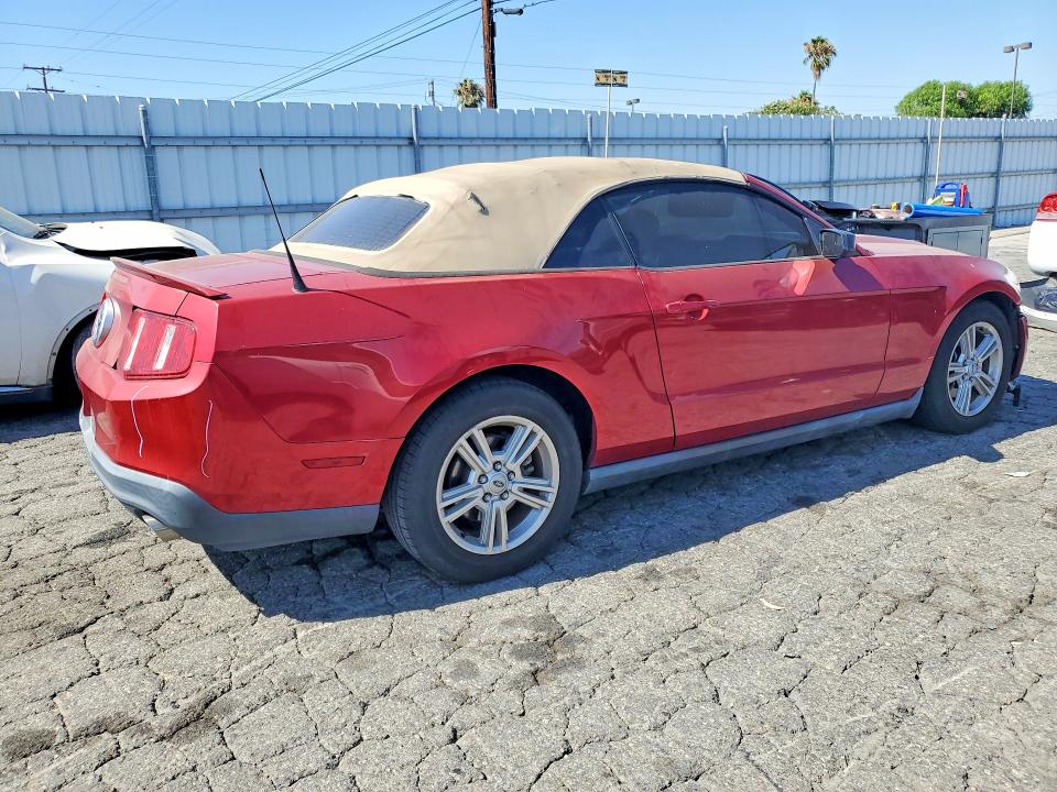 2011 Ford Mustang VIN 1ZVBP8EMXB5134368 COPART salvage auction — FRONT END, Ca - Salvage Certificate, sold $1,900 on 2026-07-02 (photo 3)