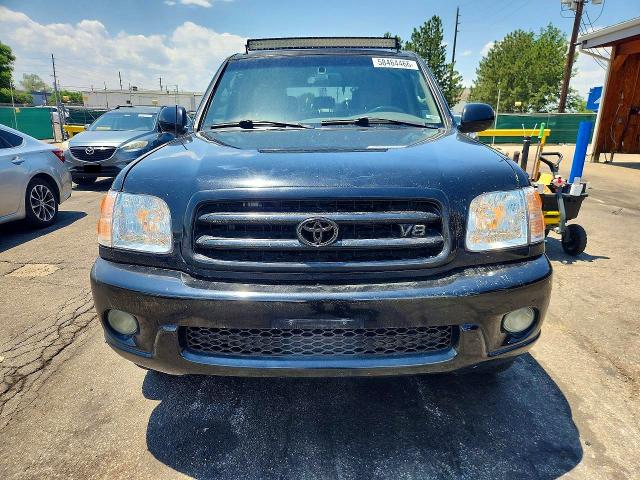 2001 Toyota Sequoia VIN 5TDBT48A01S023846 COPART salvage auction — REAR END, CO - PUBLIC - SALVAGE TITLE (P), sold $1,000 on 2026-07-14 (photo 5)