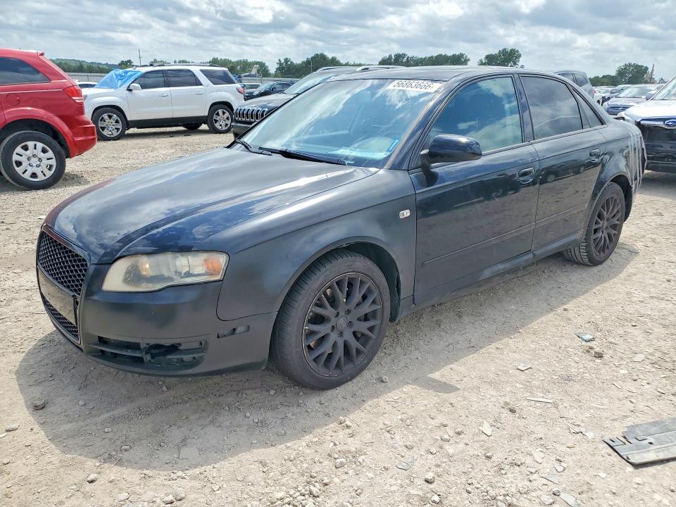 2008 Audi A4 VIN WAUAF78E48A162468 COPART salvage auction — REAR END, Ks - Cert Of Title-Salvage, sold $475 on 2026-07-09 (photo 1)