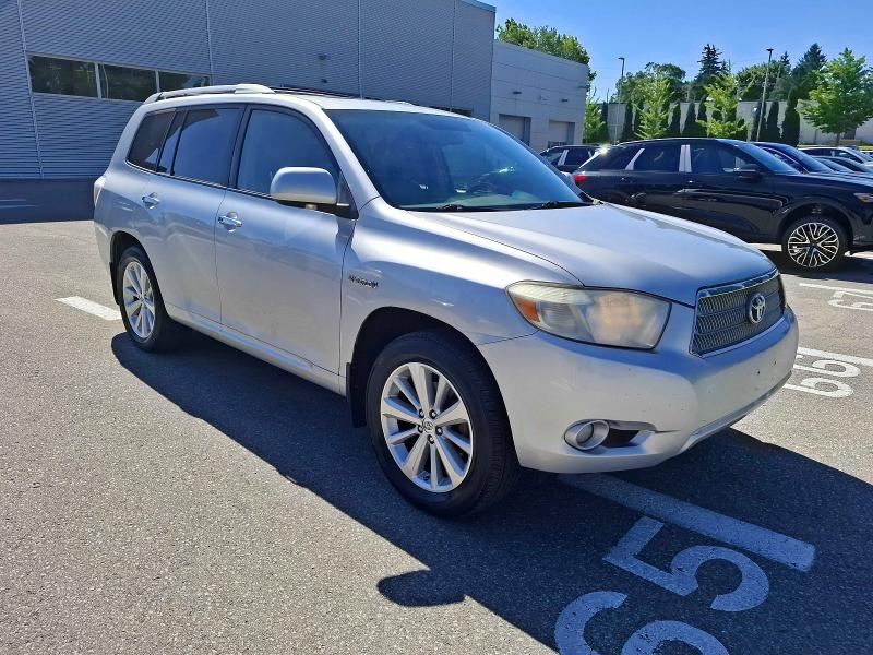 2009 Toyota Highlander hybrid VIN JTEEW44A892030097 COPART salvage auction — NORMAL WEAR, On - Permit No Brand - Unfit (P), sold $2,000 on 2026-07-03 (photo 1)