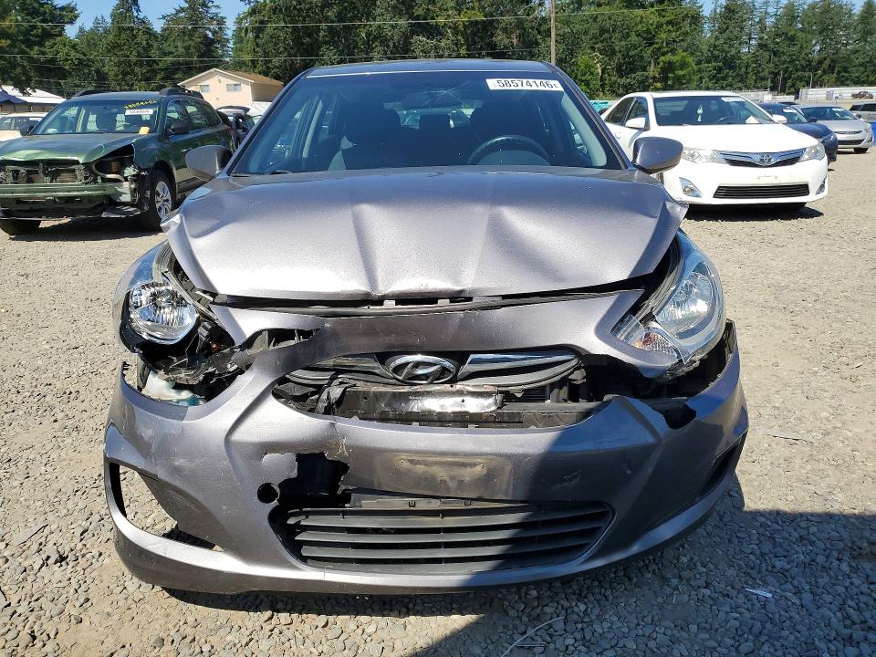 2014 Hyundai Accent VIN KMHCT5AE3EU168366 COPART salvage auction — FRONT END, Wa - Bill Of Sale, sold $325 on 2026-07-31 (photo 5)