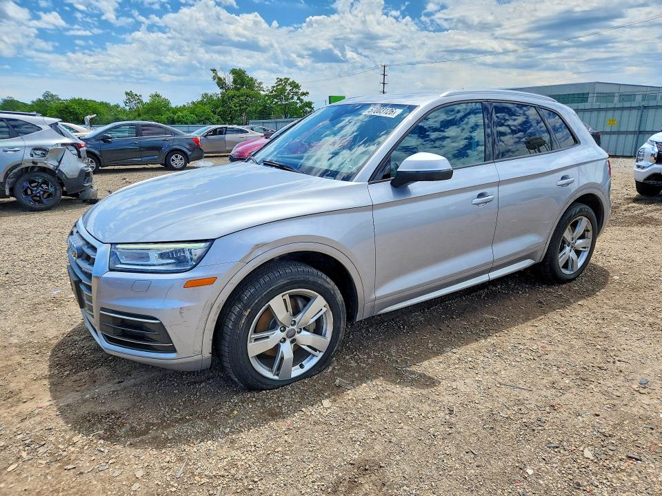 2018 Audi Q5 VIN WA1ANAFYXJ2195419 COPART salvage auction — SIDE, Il - Salvage Certificate, sold $2,000 on 2026-07-29 (photo 1)