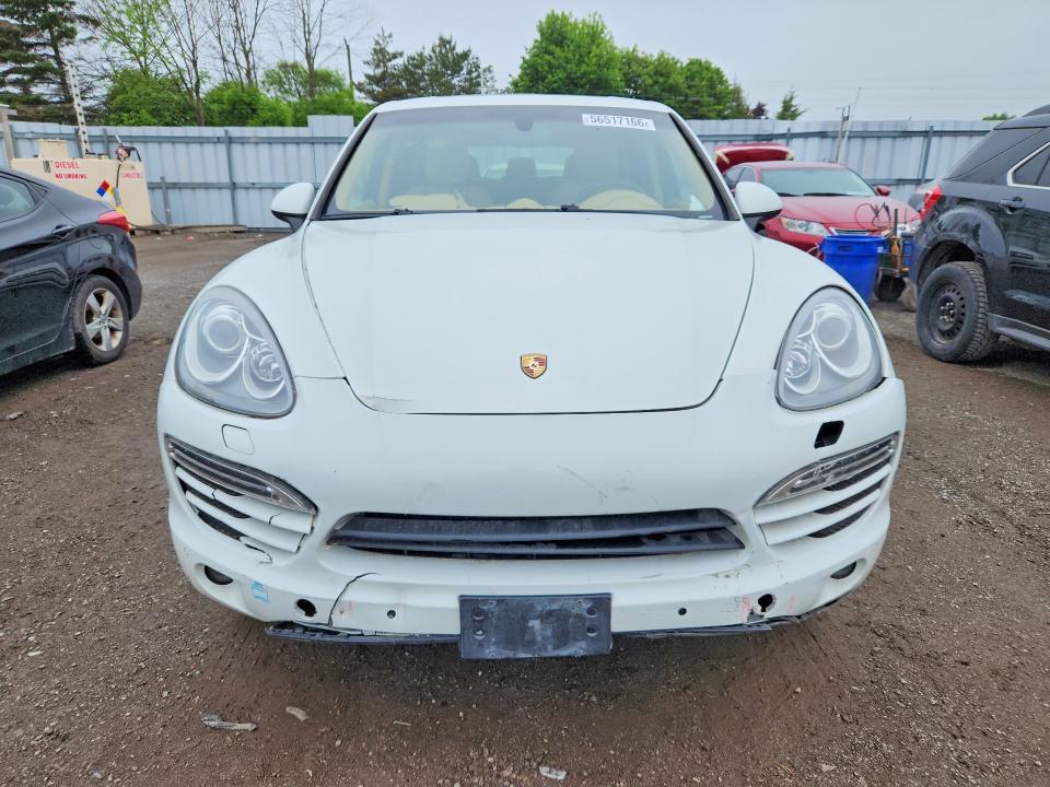 2013 Porsche Cayenne VIN WP1AA2A22DLA00985 COPART salvage auction — FRONT END, On - Permit No Brand - Unfit, sold $2,150 on 2026-07-21 (photo 5)