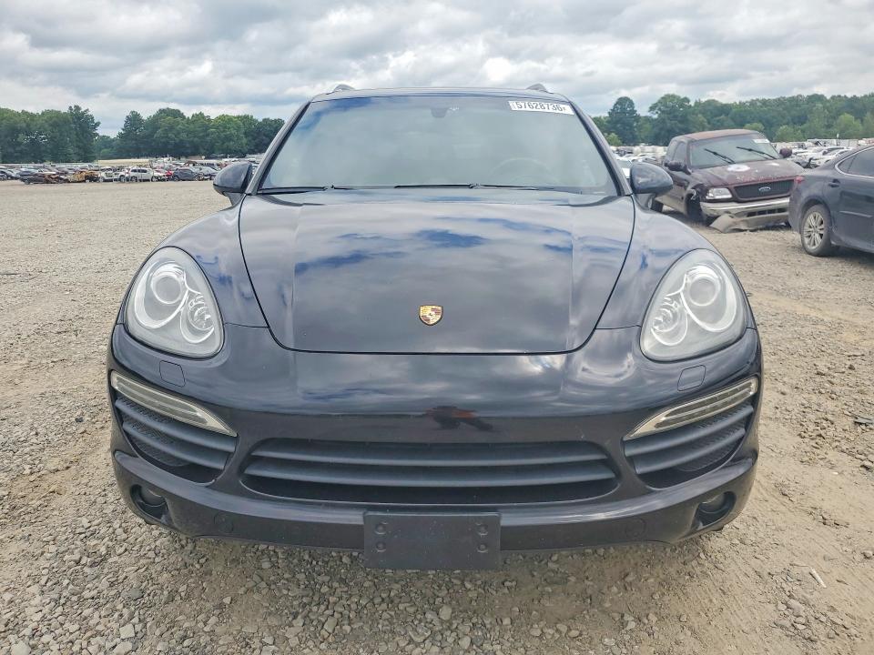 2012 Porsche Cayenne VIN WP1AB2A29CLA49466 COPART salvage auction — REAR END, Ar - Cert Of Title-Salvage, sold $70 on 2026-07-22 (photo 5)