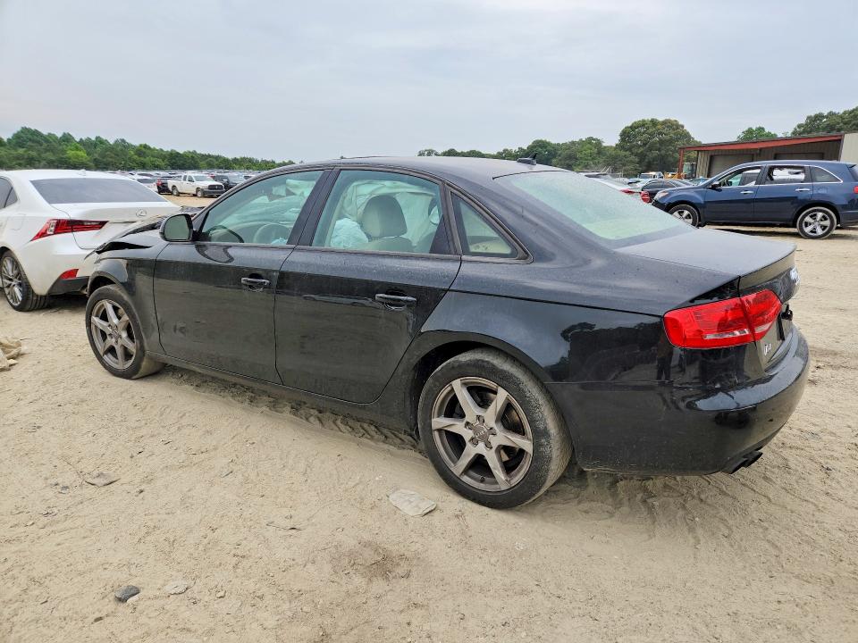 2009 Audi A4 VIN WAULF78K79N034637 COPART salvage auction — FRONT END, DE - PARTS ONLY - NO TITLE, sold $225 on 2026-07-28 (photo 2)