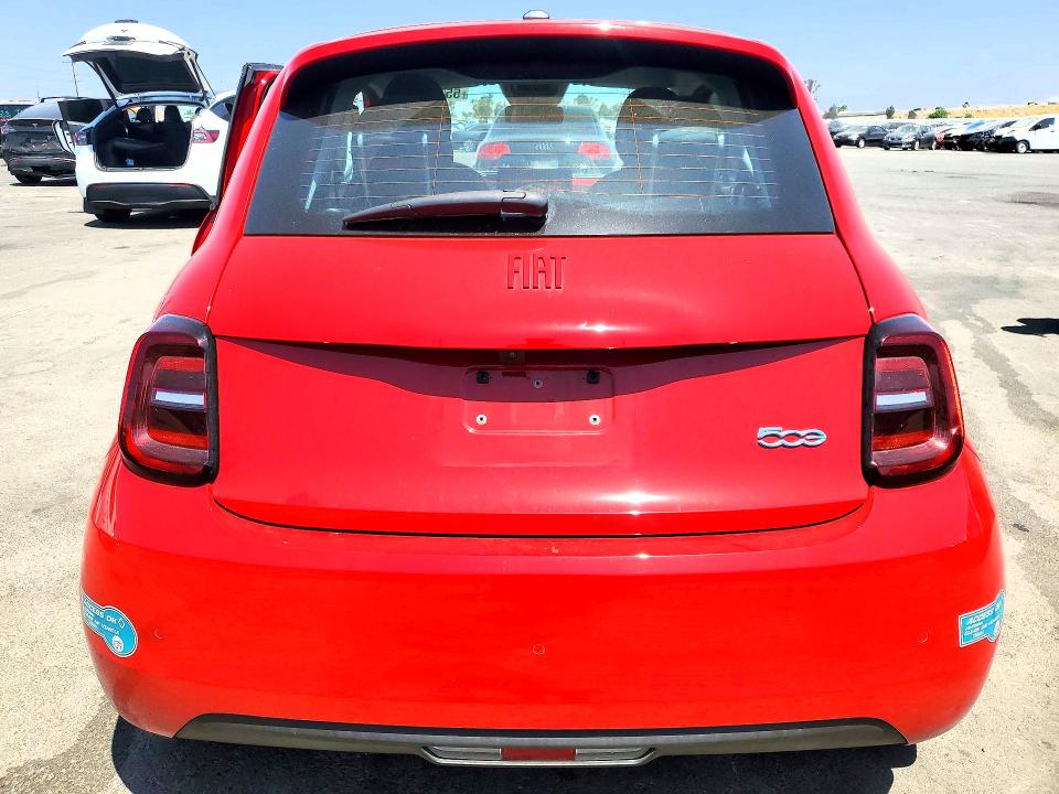 2024 Fiat 500 VIN ZFAFFAA44RX204442 COPART salvage auction — SIDE, Ca - Salvage Certificate, sold $6,300 on 2026-09-16 (photo 6)