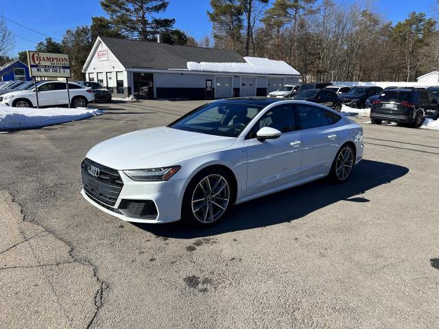 2021 Audi A7 VIN WAUVPBF22MN083202 COPART salvage auction — MINOR DENT/SCRATCHES, Ca - Certificate Of Title (P), sold $21,900 on 2026-07-10 (photo 2)
