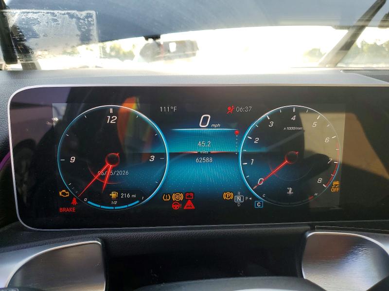 2020 Mercedes-benz Glb VIN W1N4M4GBXLW016429 COPART salvage auction — MINOR DENT/SCRATCHES, Mt - Certificate Of Title, sold $12,400 on 2026-07-27 (photo 9)