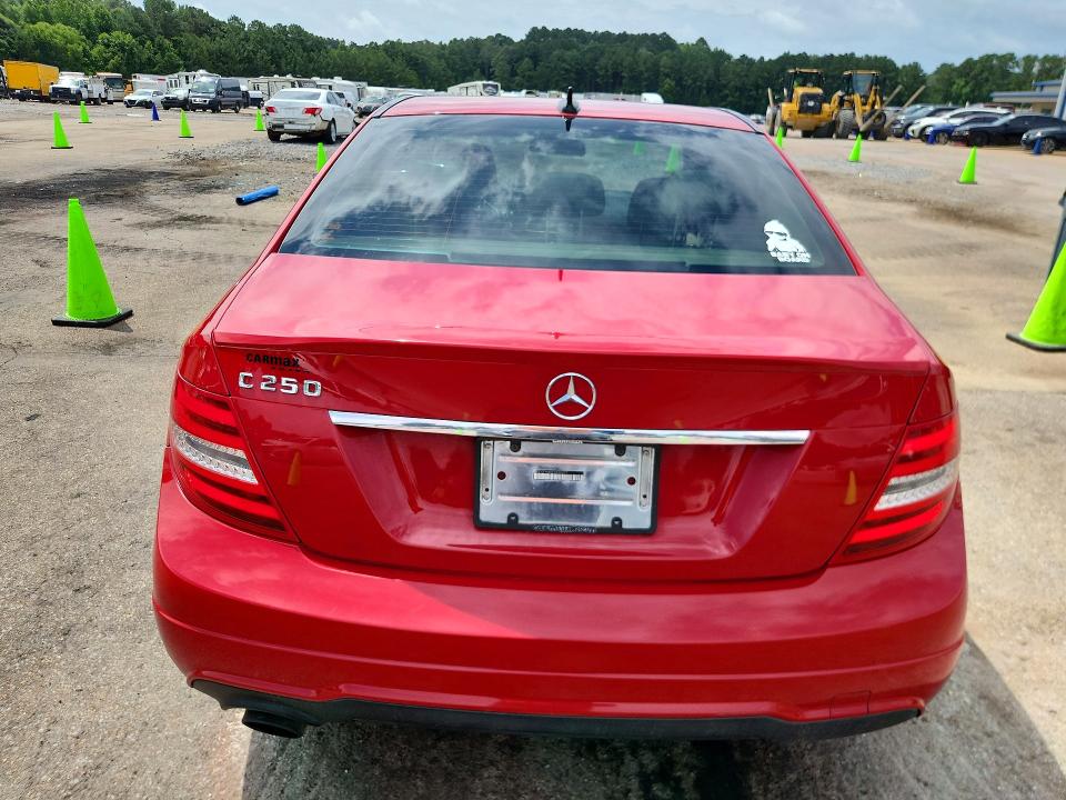 2014 Mercedes-benz VIN WDDGF4HB5EA959377 COPART salvage auction — WATER/FLOOD, Ms - Cert Of Title - Flood Salvage, sold $325 on 2026-07-17 (photo 6)
