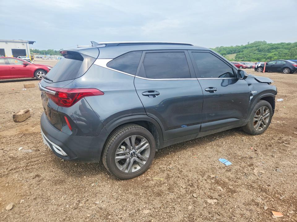 2023 Kia Seltos VIN KNDEUCAAXP7459444 COPART salvage auction — FRONT END, Il - Salvage Certificate, sold $6,200 on 2026-07-29 (photo 3)