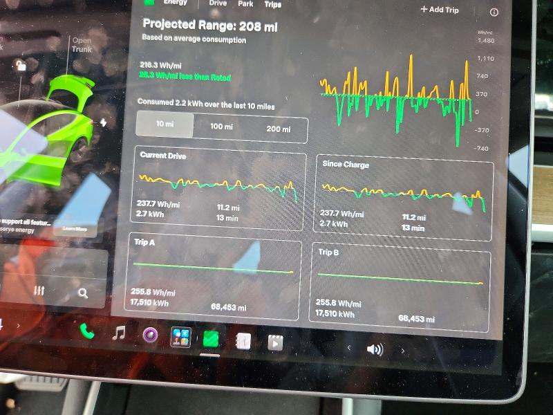 2020 Tesla Model 3 VIN 5YJ3E1EB3LF617185 COPART salvage auction — FRONT END, Tx - Salvage Vehicle Title, sold $3,750 on 2026-07-02 (photo 9)