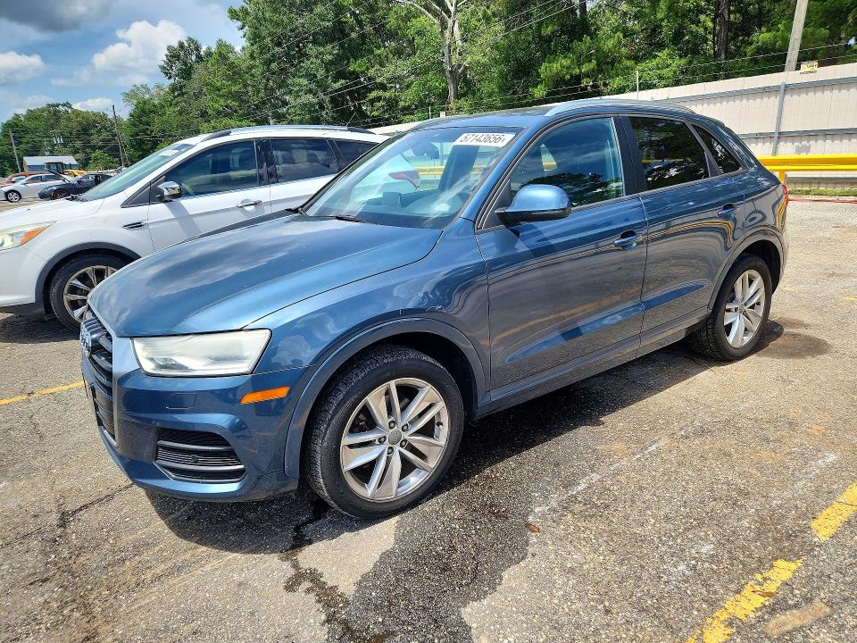2017 Audi Q3 VIN WA1BCCFS8HR008830 COPART salvage auction — MINOR DENT/SCRATCHES, AL - CERTIFICATE OF TITLE, sold $4,300 on 2026-07-13 (photo 1)