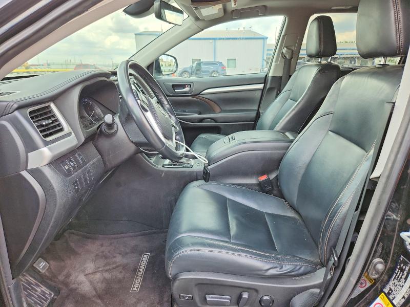 2017 Toyota Highlander VIN 5TDJZRFH4HS400177 COPART salvage auction — SIDE, OK - CERT OF TITLE-SALVAGE, sold $6,000 on 2026-07-29 (photo 7)