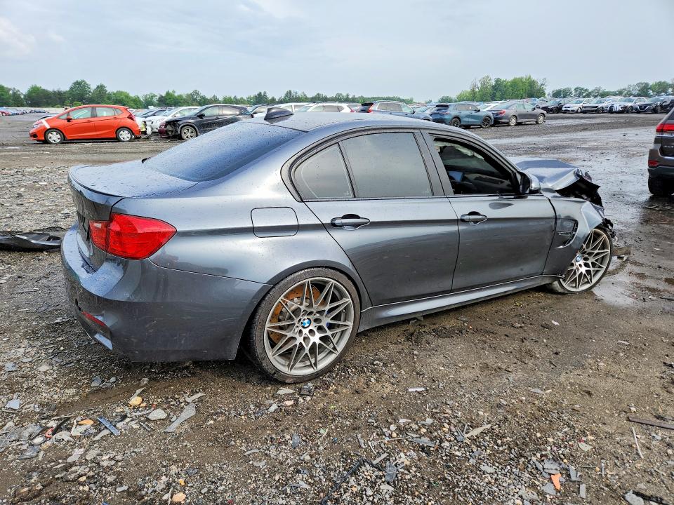 2015 BMW M3 VIN WBS3C9C57FP803526 COPART salvage auction — FRONT END, Va - Cert Of Title - Salvage, sold $4,150 on 2026-07-08 (photo 3)