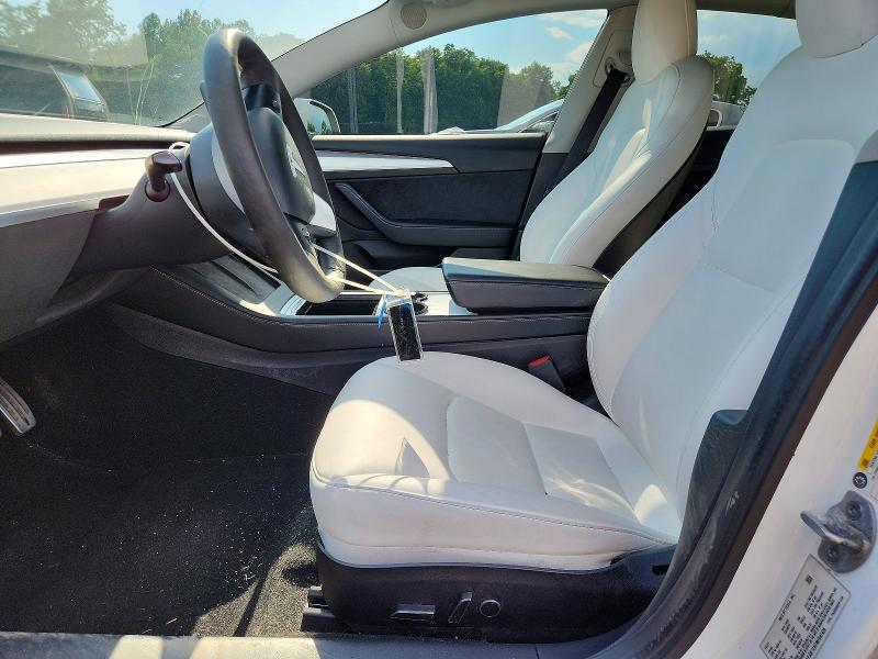2021 Tesla Model 3 VIN 5YJ3E1EB7MF047435 COPART salvage auction — FRONT END, NY - MV-907A SALVAGE CERTIFICATE, sold $6,900 on 2026-07-28 (photo 7)
