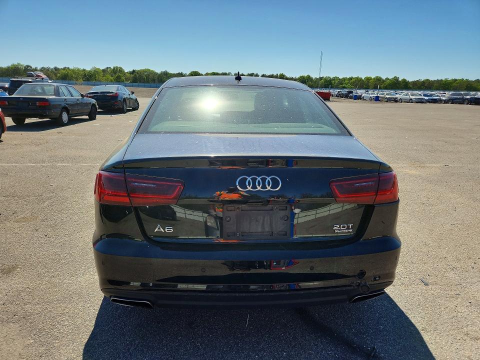 2018 Audi A6 VIN WAUF8AFC5JN077765 COPART salvage auction — WATER/FLOOD, Ny - Mv907A-Flood Salvage, sold $3,700 on 2026-07-13 (photo 6)