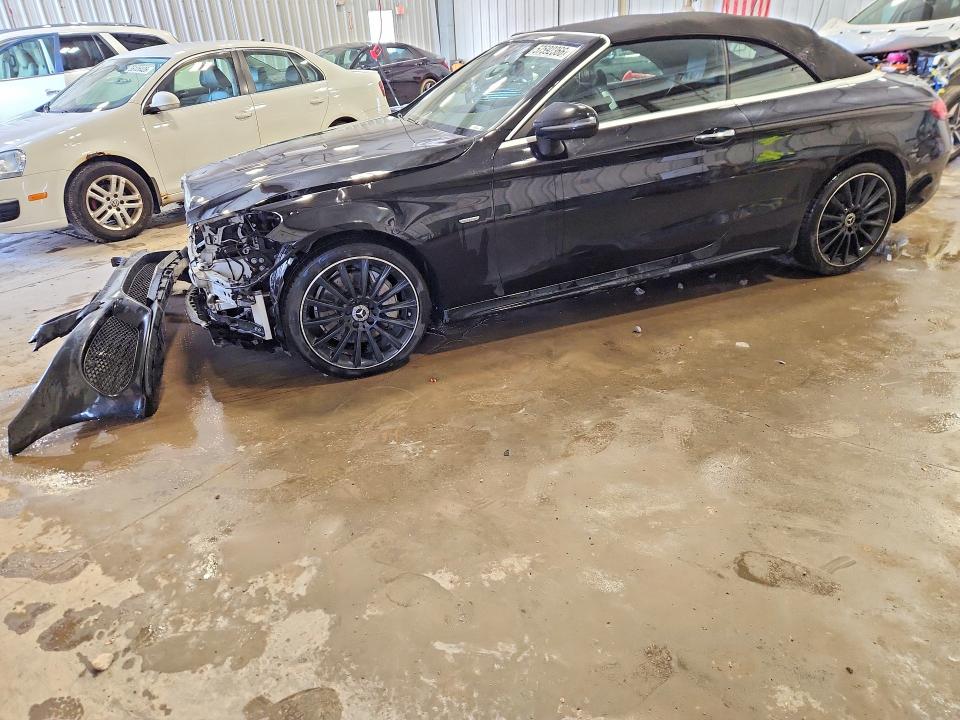 2018 Mercedes-benz VIN WDDWK4KB6JF657657 COPART salvage auction — FRONT END, Wi - Certificate Of Title, sold $3,400 on 2026-07-20 (photo 1)