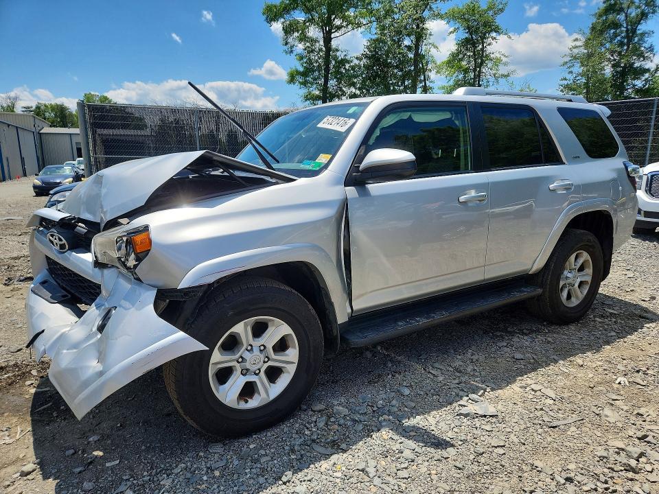 2014 Toyota 4runner VIN JTEBU5JR6E5193087 COPART salvage auction — FRONT END, Md - Cert Of Salvage > 75% Damage, sold $6,400 on 2026-07-28 (photo 1)