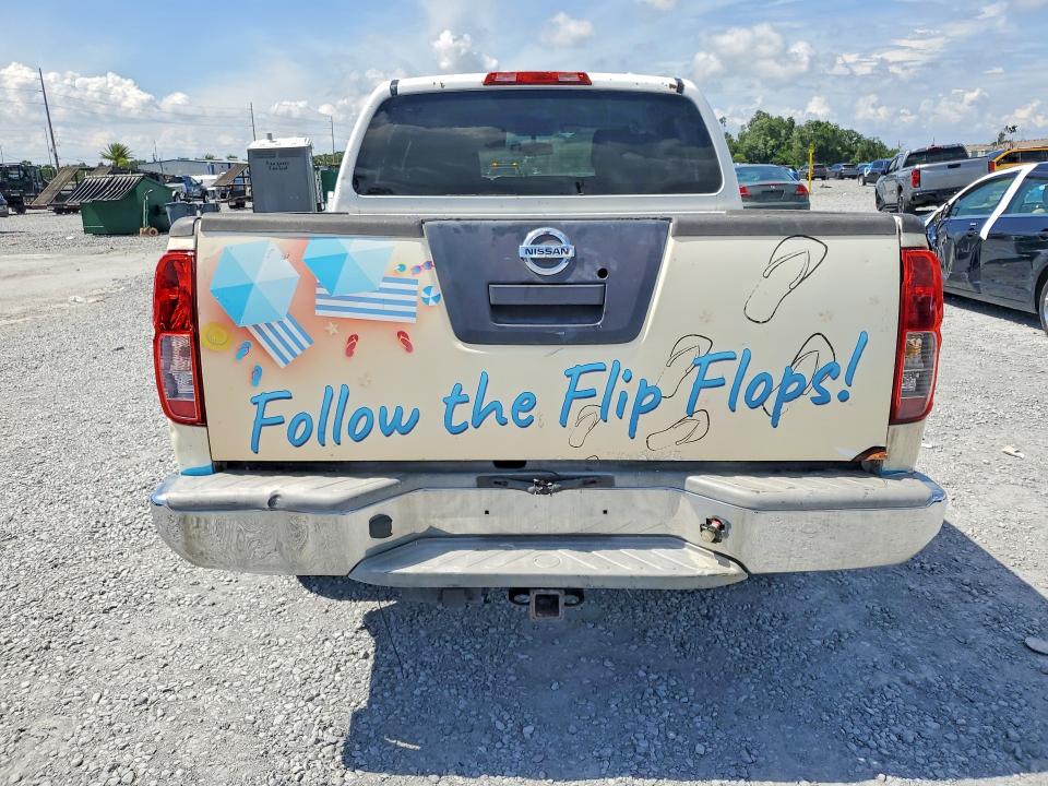 2011 Nissan Frontier VIN 1N6AD0ER1BC443997 COPART salvage auction — MINOR DENT/SCRATCHES, Fl - Certificate Of Title, sold $1,550 on 2026-07-09 (photo 6)