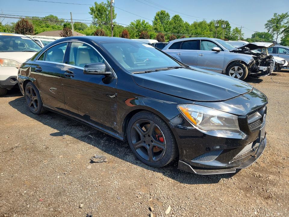 2014 Mercedes-benz Cla-klasse VIN WDDSJ4GB4EN112580 COPART salvage auction — REAR END, Ct - Cert Of Title-Salvage, sold $1,800 on 2026-07-10 (photo 4)