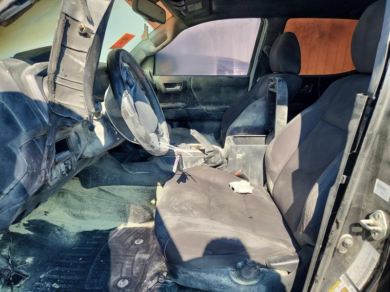 2017 Toyota Tacoma VIN 3TMCZ5AN8HM078304 COPART salvage auction — INTERIOR BURN, Ca - Salvage Certificate, sold $5,900 on 2026-07-09 (photo 7)