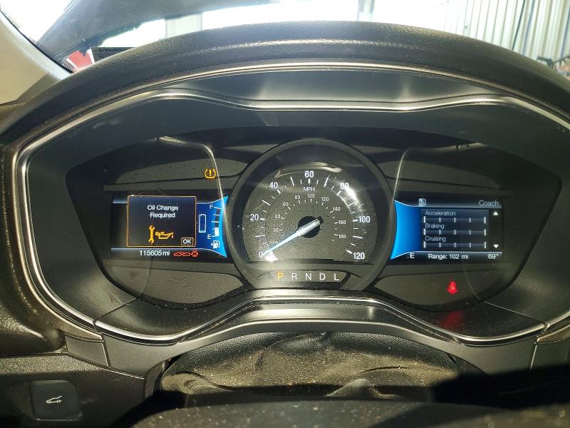 2017 Ford Fusion VIN 3FA6P0LU1HR374266 COPART salvage auction — MECHANICAL, Pa - Cert Of Title (P), sold $2,300 on 2026-07-19 (photo 9)