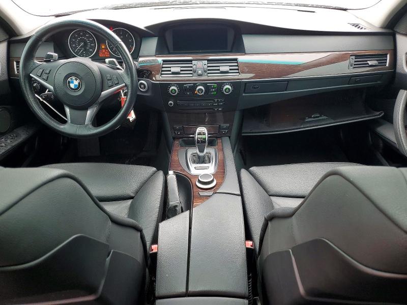 2008 BMW 5 series VIN WBANW13578CZ84451 COPART salvage auction — FRONT END, Wa - Cert Of Ownership-Rebuilt (P), sold $325 on 2026-07-27 (photo 8)