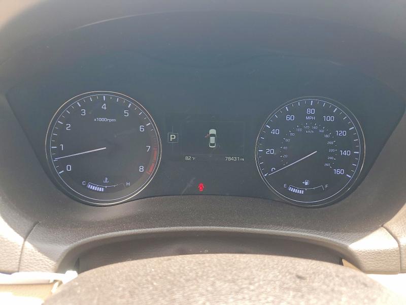 2015 Hyundai Genesis VIN KMHGN4JE8FU080257 COPART salvage auction — REAR END, Nc - Salvage Certificate Of Title, sold $1,350 on 2026-07-31 (photo 9)
