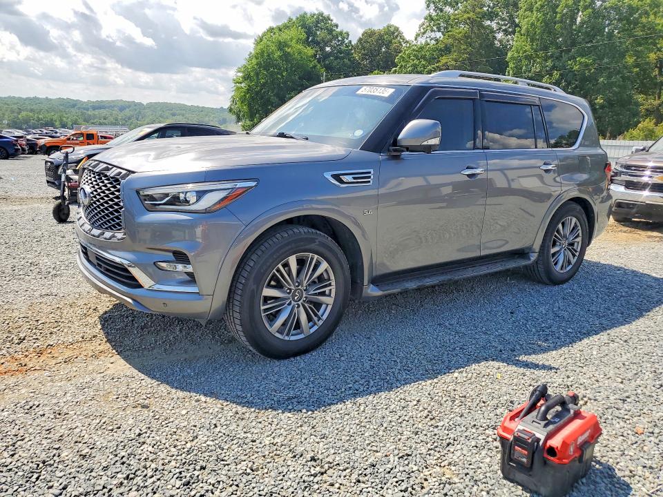 2018 Infiniti Qx80 VIN JN8AZ2NE7J9190665 COPART salvage auction — SIDE, SC - DEALER ONLY CLEAN TITLE, sold $6,600 on 2026-07-02 (photo 1)