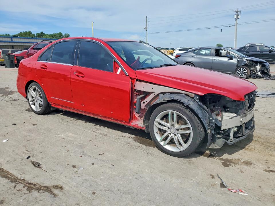2013 Mercedes-benz C-klasse VIN WDDGF8AB8DA786602 COPART salvage auction — FRONT END, Ky - Cert Of Title-Salvage, sold $1,050 on 2026-07-15 (photo 4)