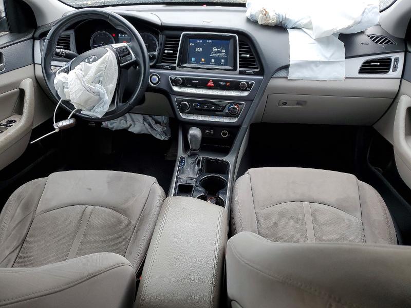 2018 Hyundai Sonata VIN 5NPE34AF4JH659338 COPART salvage auction — FRONT END, CT - CERT OF TITLE-SALVAGE, sold $1,100 on 2026-07-02 (photo 8)