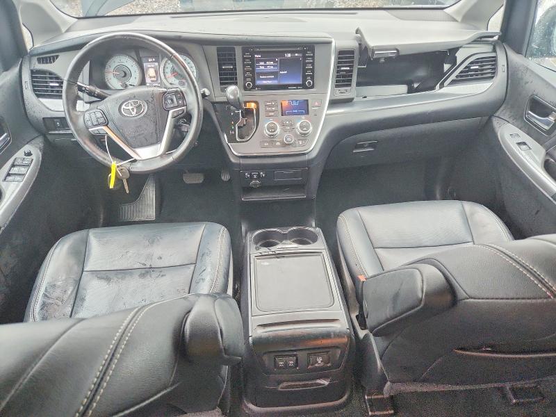 2018 Toyota Sienna VIN 5TDXZ3DC9JS939852 COPART salvage auction — FRONT END, Il - Salvage Certificate, sold $3,100 on 2026-07-27 (photo 8)