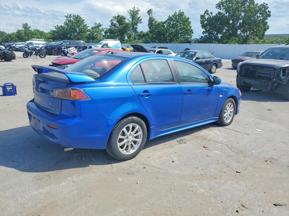 2010 Mitsubishi Lancer VIN JA32U2FU2AU011299 COPART salvage auction — MECHANICAL, Mo - Certificate Of Title, sold $275 on 2026-07-31 (photo 3)