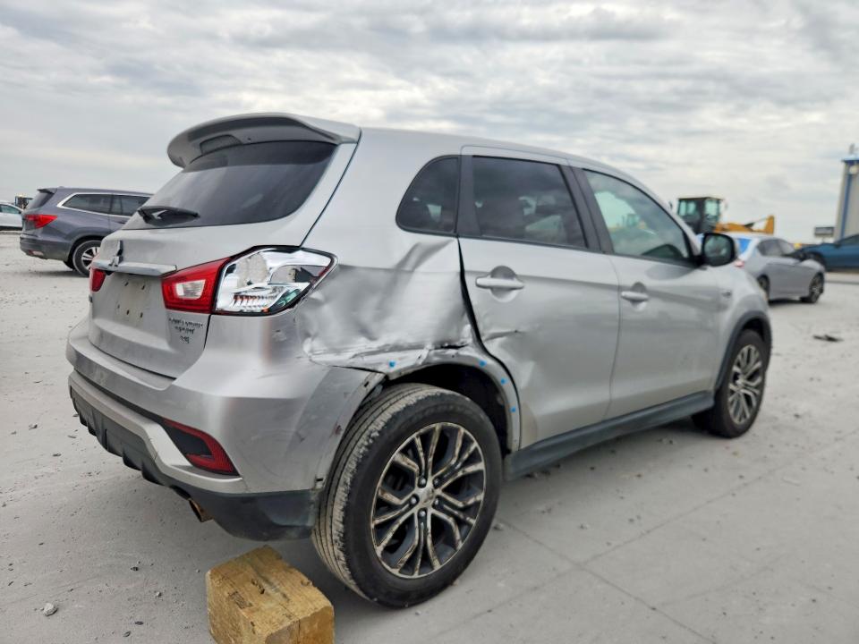 2019 Mitsubishi Outlander VIN JA4AP4AUXKU017998 COPART salvage auction — FRONT END, Tx - Salvage Vehicle Title, sold $1,050 on 2026-07-31 (photo 3)