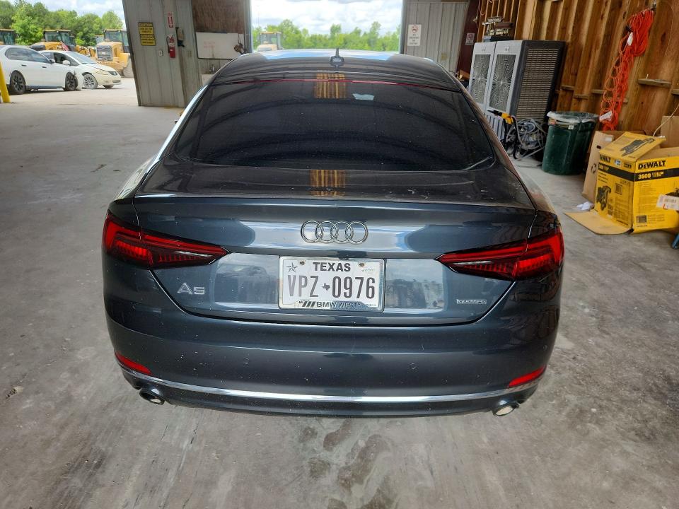 2019 Audi VIN WAUBNCF59KA016853 COPART salvage auction — FRONT END, Tx - Salvage Vehicle Title, sold $2,700 on 2026-07-24 (photo 6)