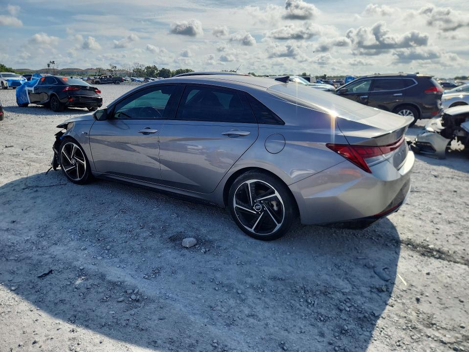 2023 Hyundai Elantra VIN KMHLR4AF6PU543753 COPART salvage auction — FRONT END, Fl - Cert Of Title Slvg Rebuildable (P), sold $4,900 on 2026-07-06 (photo 2)
