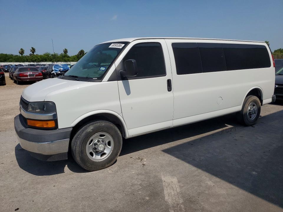 2019 Chevrolet Express 3500 VIN 1GAZGPFG2K1248899 COPART salvage auction — MINOR DENT/SCRATCHES, Tx - Certificate Of Title, sold $12,400 on 2026-07-13 (photo 1)