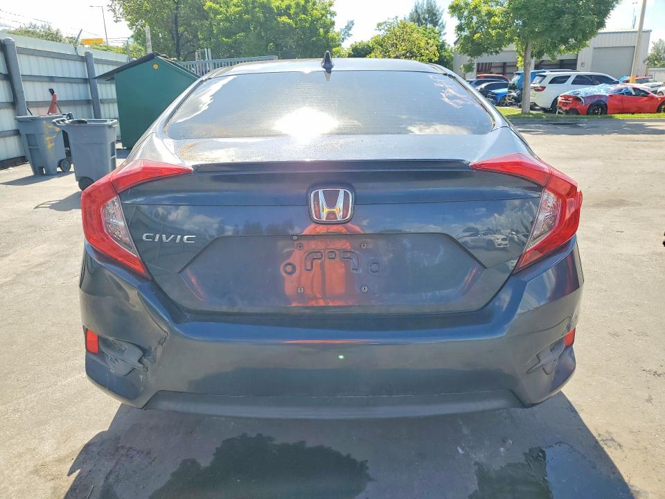 2017 Honda Civic VIN 19XFC1F79HE021105 COPART salvage auction — MECHANICAL, Fl - Certificate Of Title (P), sold $4,500 on 2026-07-28 (photo 6)