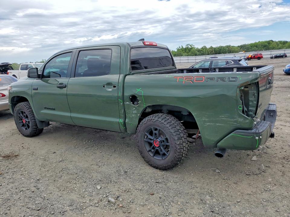 2020 Toyota Tundra VIN 5TFDY5F11LX894741 COPART salvage auction — REAR END, VA - CERT OF TITLE - SALVAGE, sold $39,250 on 2026-07-08 (photo 2)