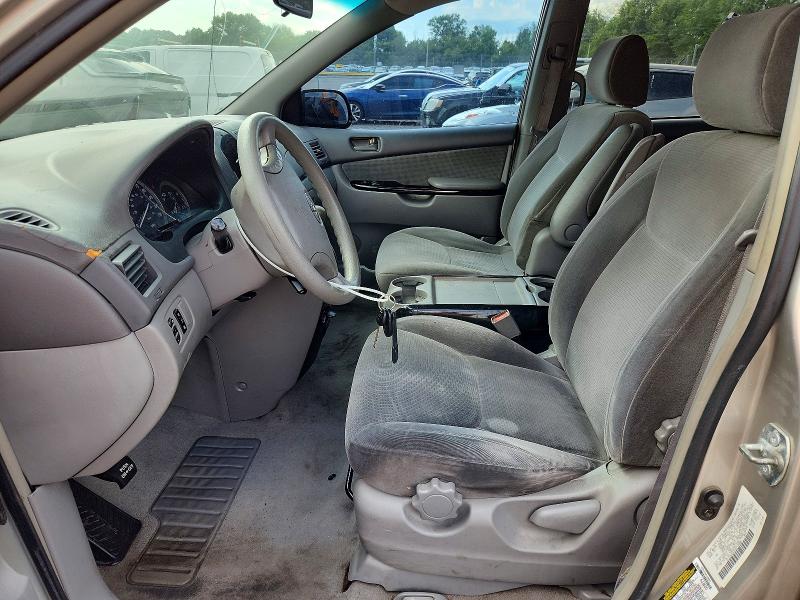 2004 Toyota Sienna VIN 5TDZA23C24S219860 COPART salvage auction — FRONT END, PA - CERTIFICATE OF SALVAGE, sold $700 on 2026-07-20 (photo 7)