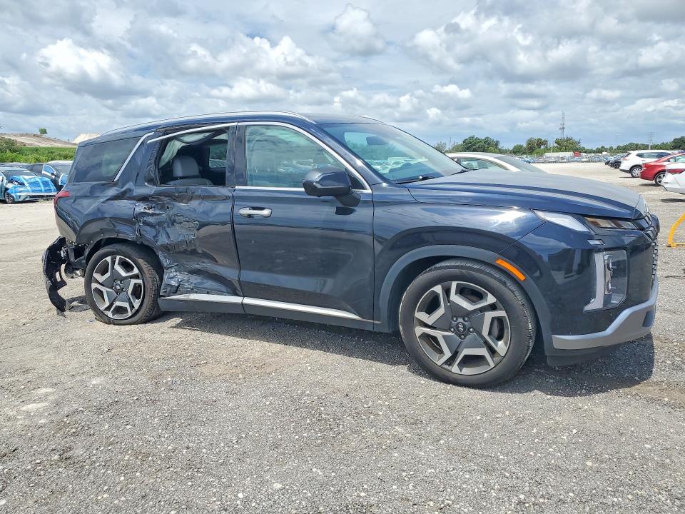 2023 Hyundai Palisade VIN KM8R44GE0PU487946 COPART salvage auction — SIDE, Fl - Certificate Of Destruction, sold $9,900 on 2026-07-09 (photo 4)