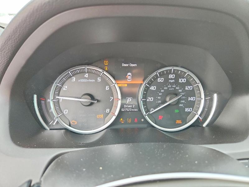 2019 Acura Tlx VIN 19UUB1F31KA008304 COPART salvage auction — MINOR DENT/SCRATCHES, Tx - Certificate Of Title, sold $9,300 on 2026-07-15 (photo 9)