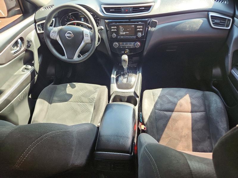 2016 Nissan Rogue VIN 5N1AT2MN8GC796076 COPART salvage auction — FRONT END, Ca - Salvage Certificate, sold $1,800 on 2026-07-02 (photo 8)