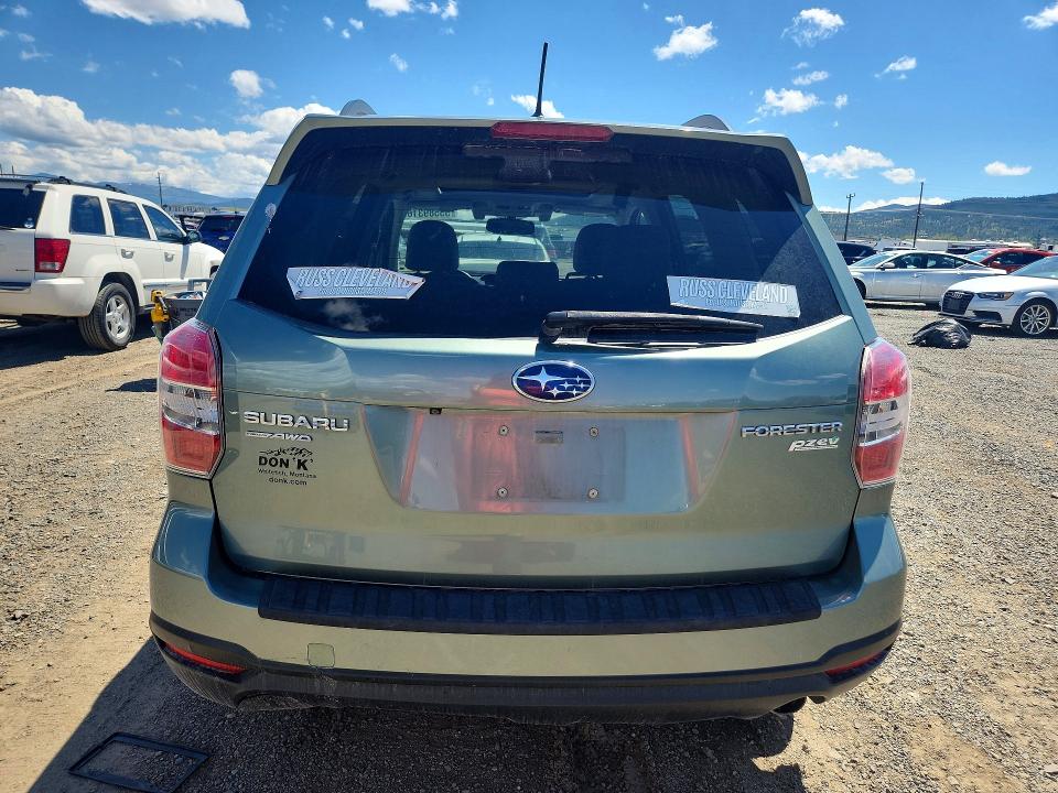 2015 Subaru Forester VIN JF2SJARC3FH453078 COPART salvage auction — FRONT END, Mt - Salvage Certificate Of A Vehic, sold $2,000 on 2026-07-14 (photo 6)