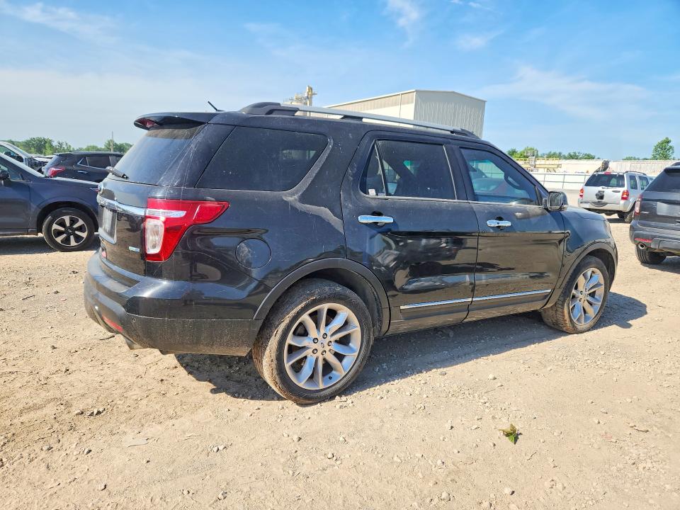 2013 Ford Explorer VIN 1FM5K8F80DGB89236 COPART salvage auction — ENGINE BURN, Mo - Salvage Certificate Of Title, sold $675 on 2026-07-02 (photo 3)