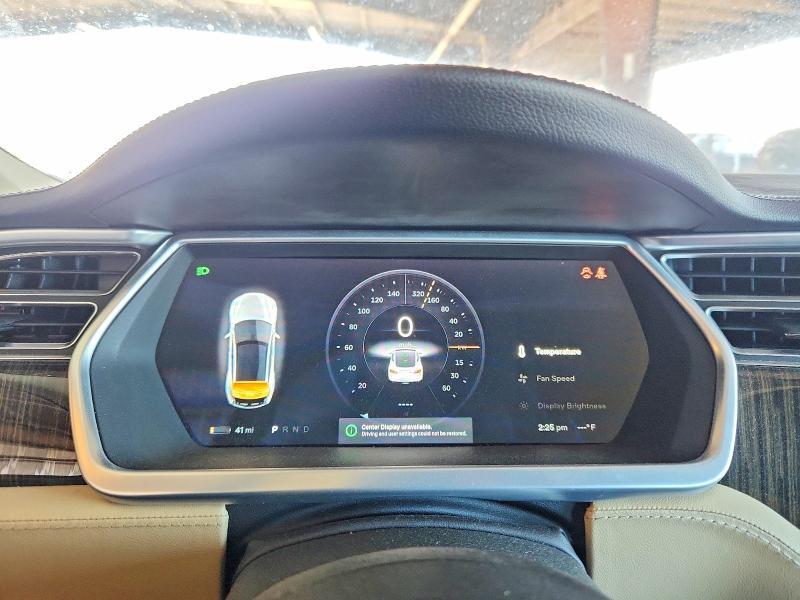 2013 Tesla Model s VIN 5YJSA1CN8DFP13772 COPART salvage auction — MINOR DENT/SCRATCHES, Ca - Dis/Dlr/Exp App For Dup Clean, sold $3,200 on 2026-07-13 (photo 9)