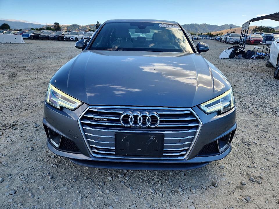 2019 Audi A4 VIN WAUFNAF41KN001849 COPART salvage auction — REAR END, Ca - Salvage Certificate, sold $7,400 on 2026-07-14 (photo 5)