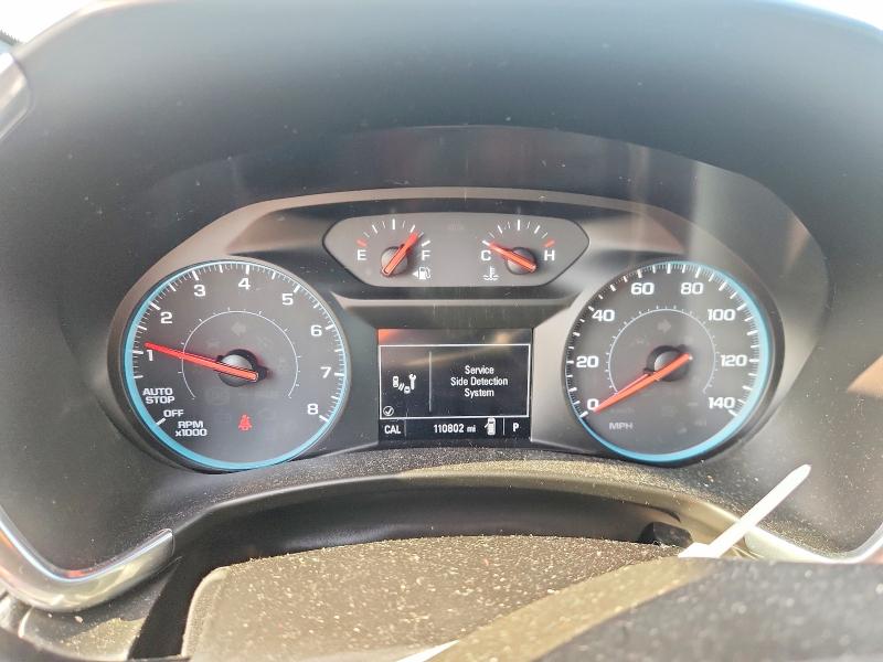 2018 Chevrolet Equinox VIN 2GNAXSEV6J6333089 COPART salvage auction — SIDE, Tx - Salvage Vehicle Title, sold $3,400 on 2026-07-02 (photo 9)